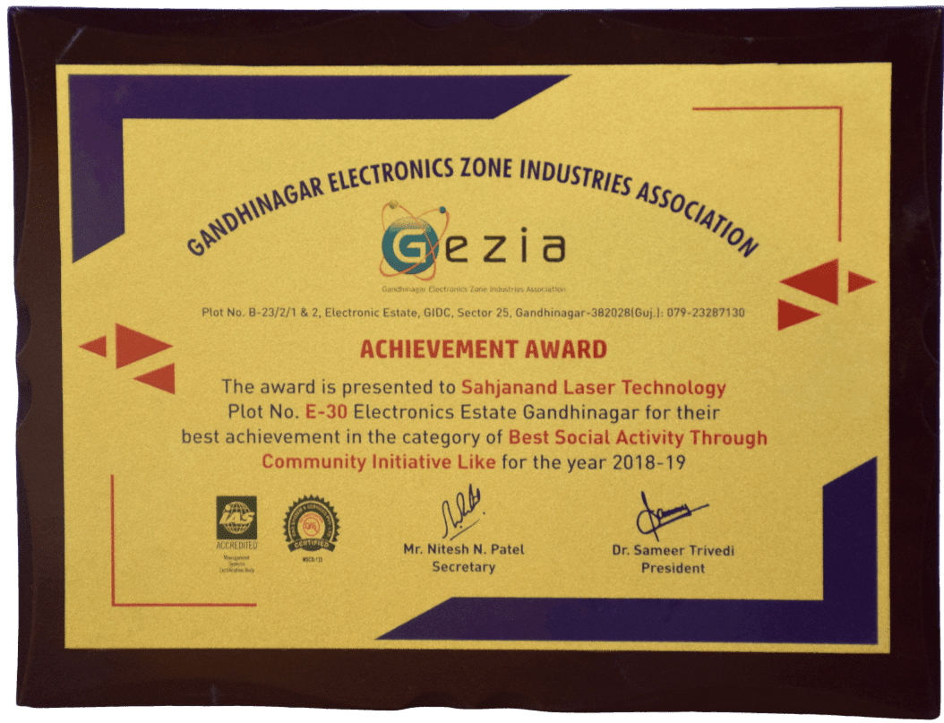 Towards a Comprehensive Growth – GEZIA Award 2019