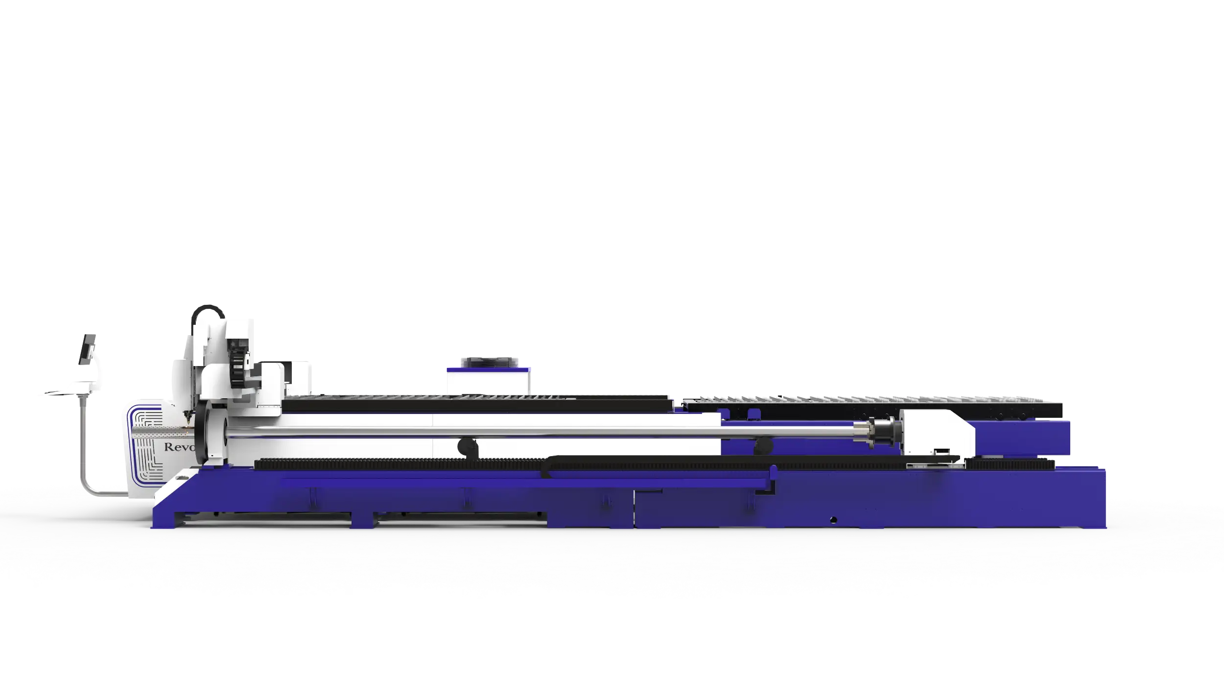 2D Tube Cutting Machine Side View 