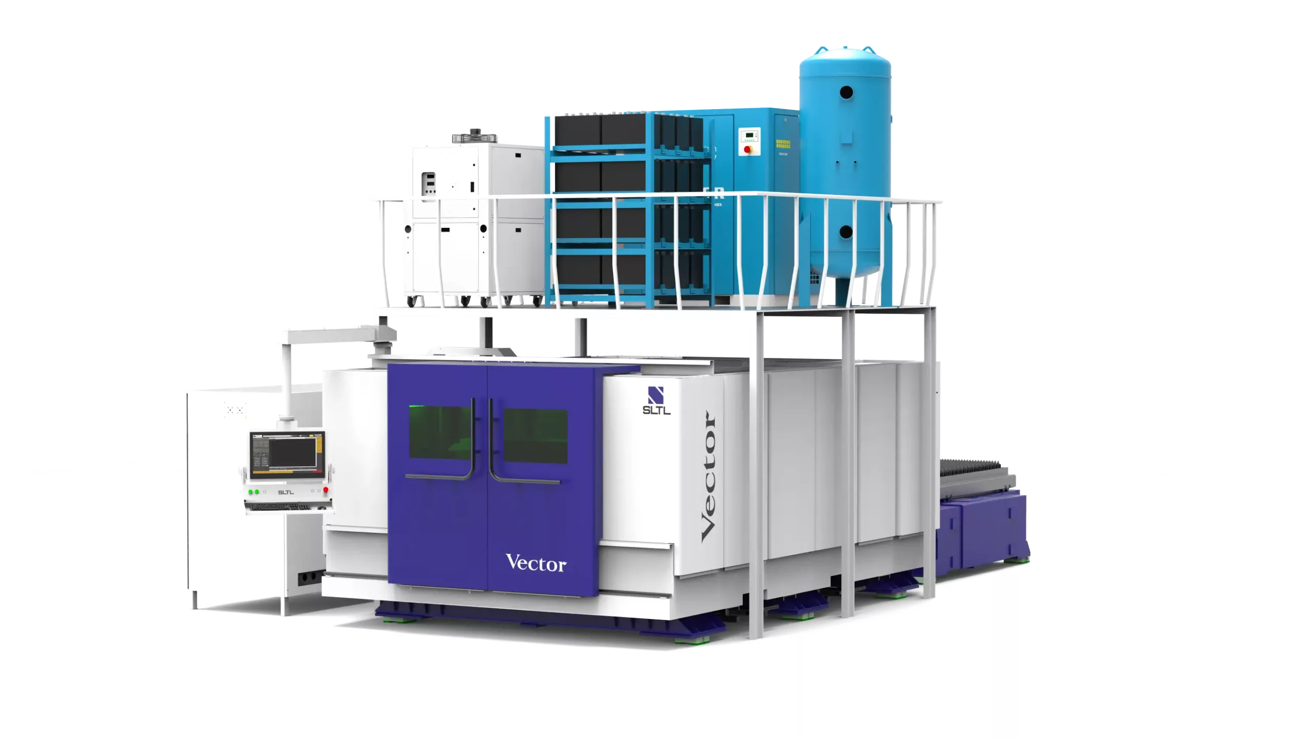 Vector - Enclosed With Mezzanine & Components