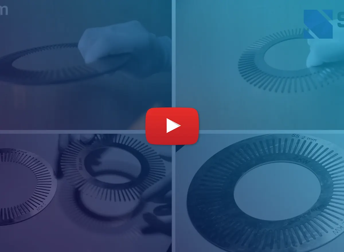 Fiber laser cutting machine | Circular puzzle 