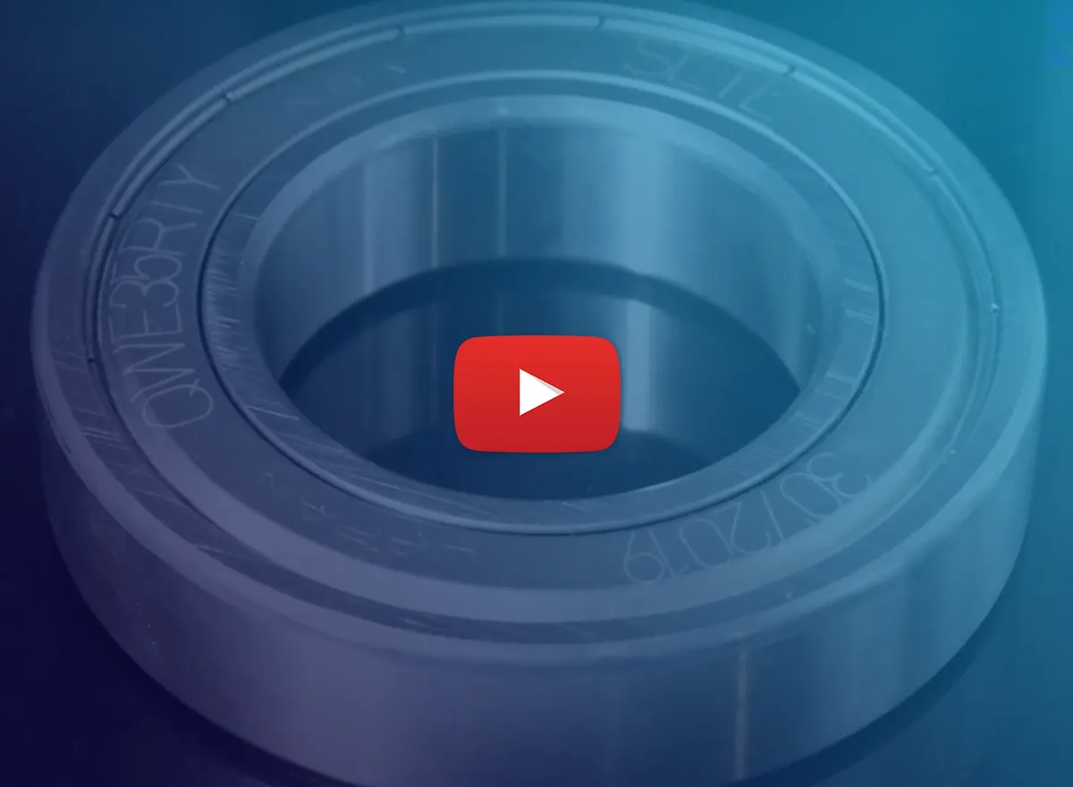 360° Permanent Fiber Laser Marking on the Bearing SLTL Neo