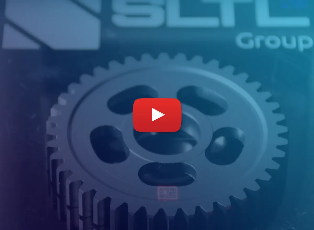 QR Code Marking on Automotive Gear with 20W Neo