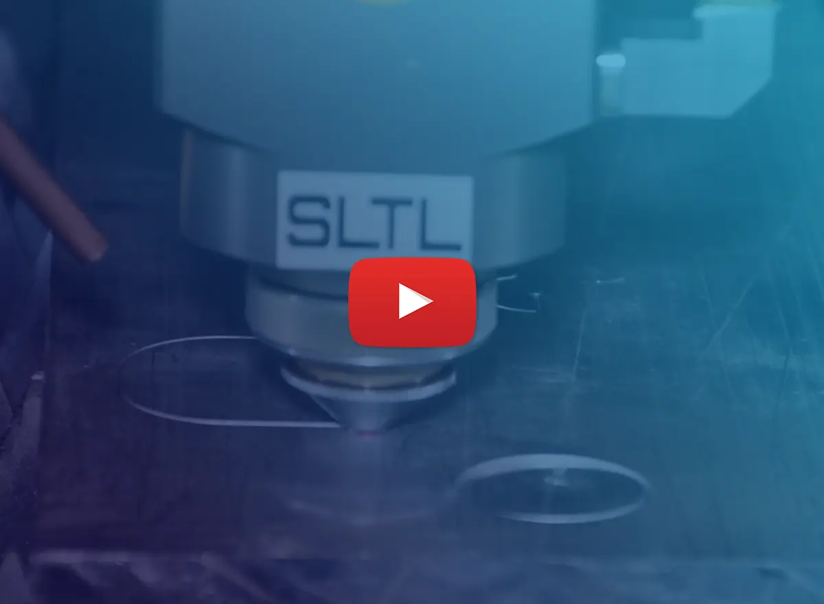 4kW laser cutting machine for precisely cutting Aluminum 8 mm
