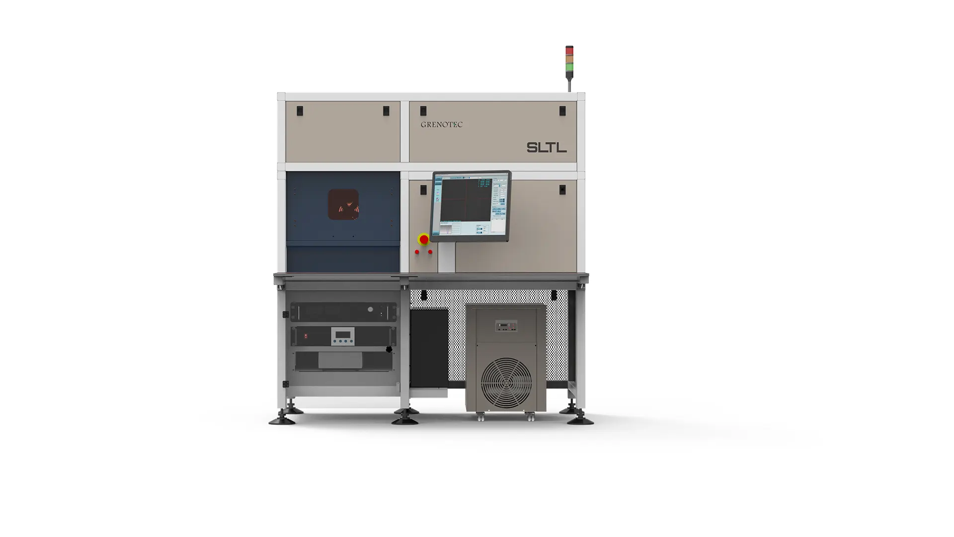 Grenotec Diamond Cutting Machine - Front