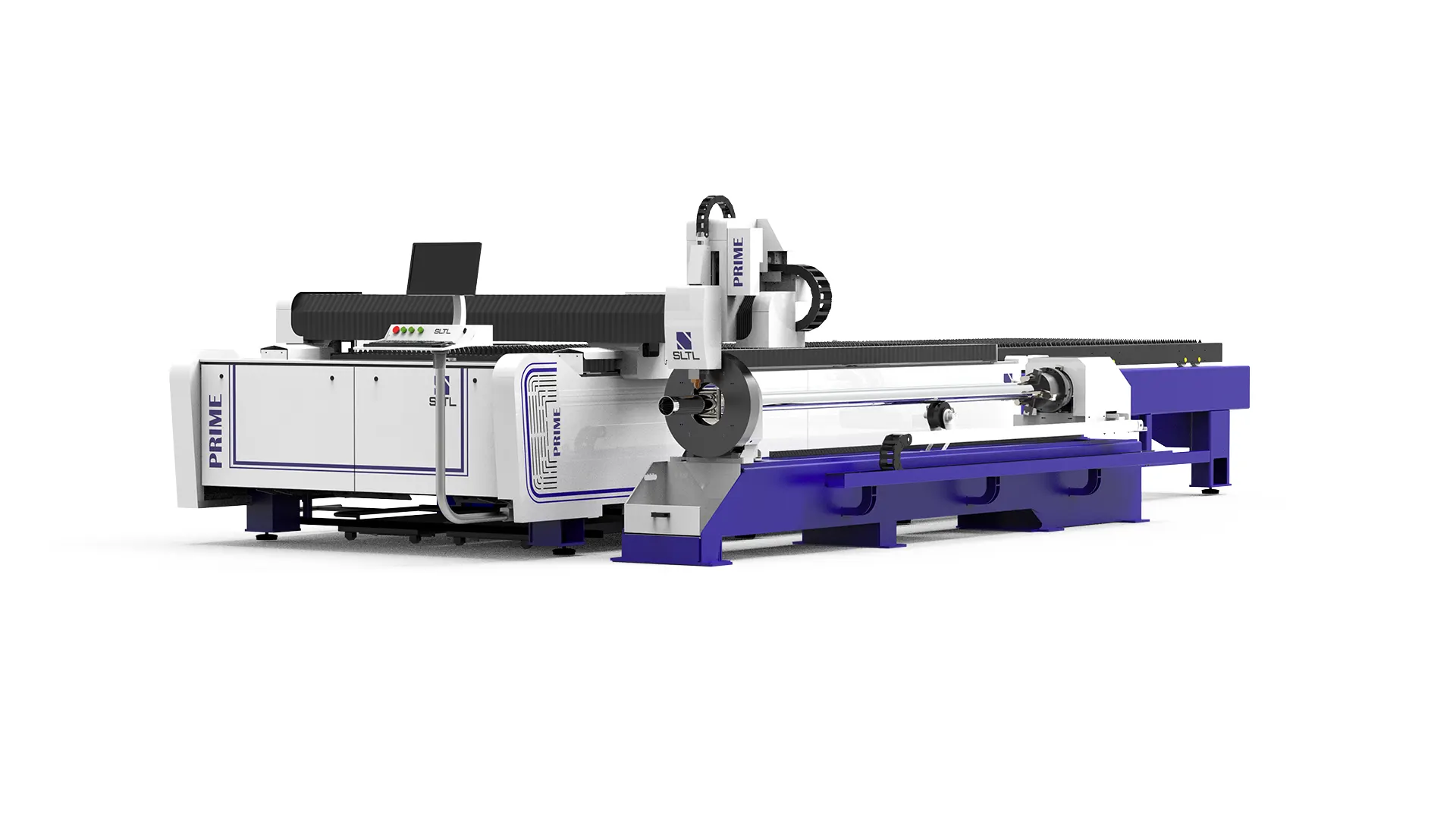 Dual pallet with half enclosure with rotary attachment [3 m]