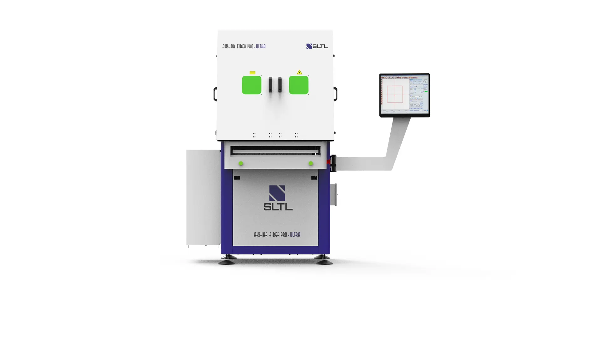 Laser Marking and Engraving Machine with Enclosure- Front