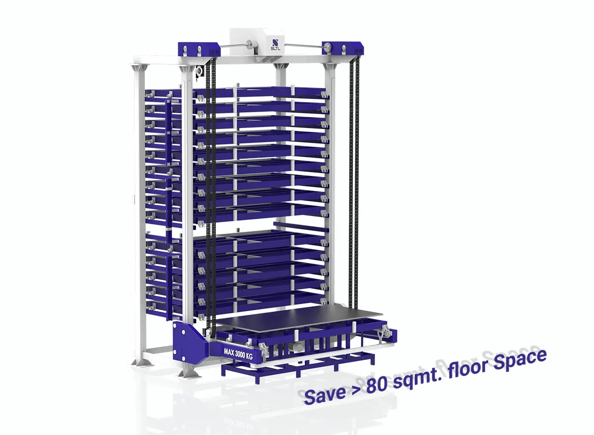 Saves space