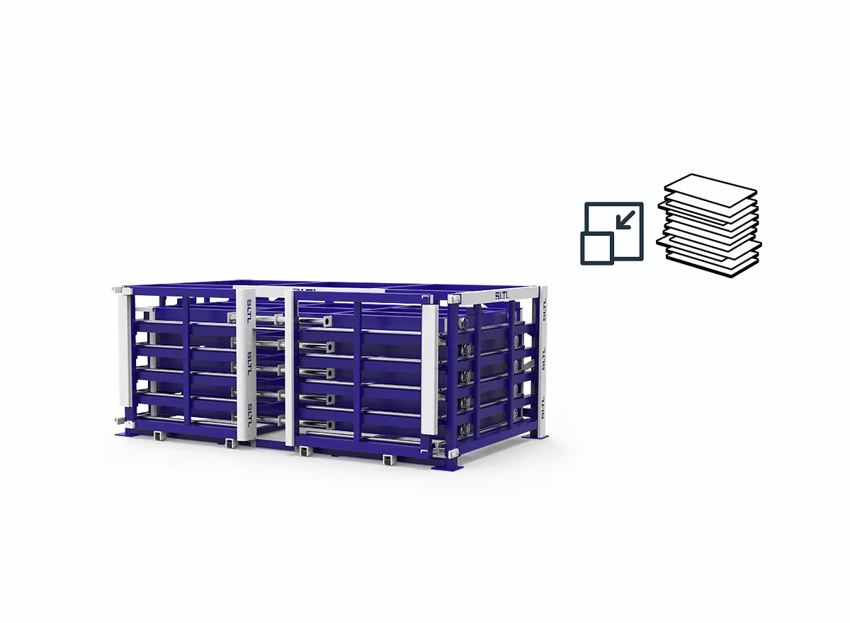 The dynamic compact sheet storage system